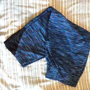 🌸 Plus Size - Blue Yoga pants, Capri